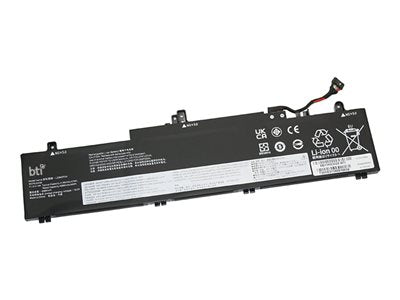 BTI - Notebook battery (equivalent to: Lenovo 5B11K63025) - 11.31V - lithium ion - 3-cell - 4160 mAh - 47 Wh 5B11K63025-BTI
