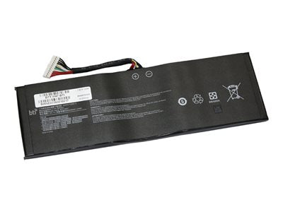 BTI - Notebook battery (equivalent to: MSI 925TA037H, MSI BTY-M47) - lithium ion - 4-cell - 8060 mAh - 61.25 Wh BTY-M47-BTI