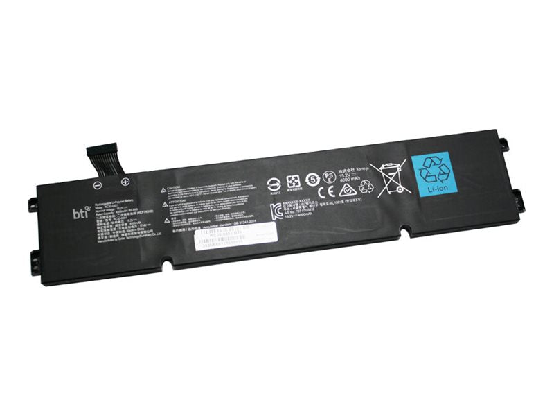 BTI - Notebook battery (equivalent to: Razer RC30-0351) - lithium ion - 4-cell - 4000 mAh - 60.8 Wh RC30-0351-BTI