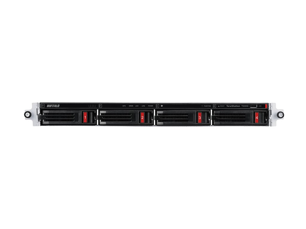 BUFFALO TeraStation 3030 Series TS3430RN - NAS server - 4 bays - 4 TB - rack-mountable - HDD 2 TB x 2 - RAID 1, RAID 0, JBOD, TS3430RN0402