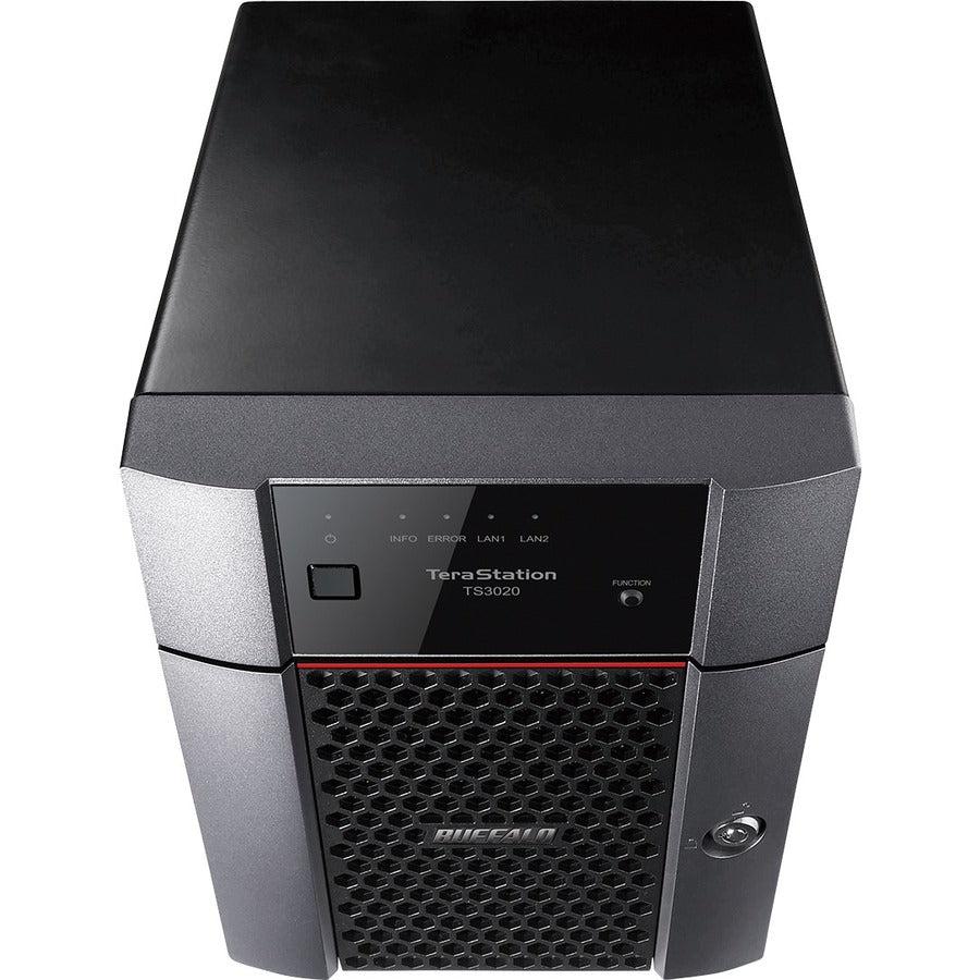 BUFFALO TeraStation 3420DN 4-Bay Desktop NAS 32TB (4x8TB) with HDD NAS Hard Drives Included 2.5GBE / Computer Network Attached Storage / Private Cloud / NAS Storage/ Network Storage / File Server
