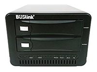 BUSlink U32-40TB2G2 - Hard drive array - 40 TB - 2 bays - SSD 20 TB x 2 - SATA 6Gb/s, USB 3.2 Gen 2 (external) - TAA Compliant