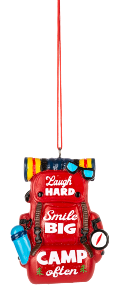 Back Pack Ornaments - Camp Often
