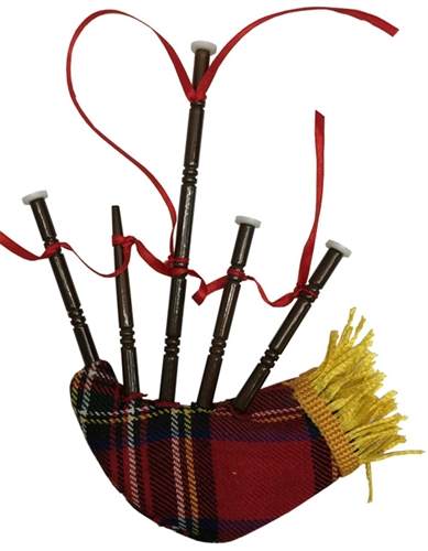 Bag Pipe Ornament - 5.5"
