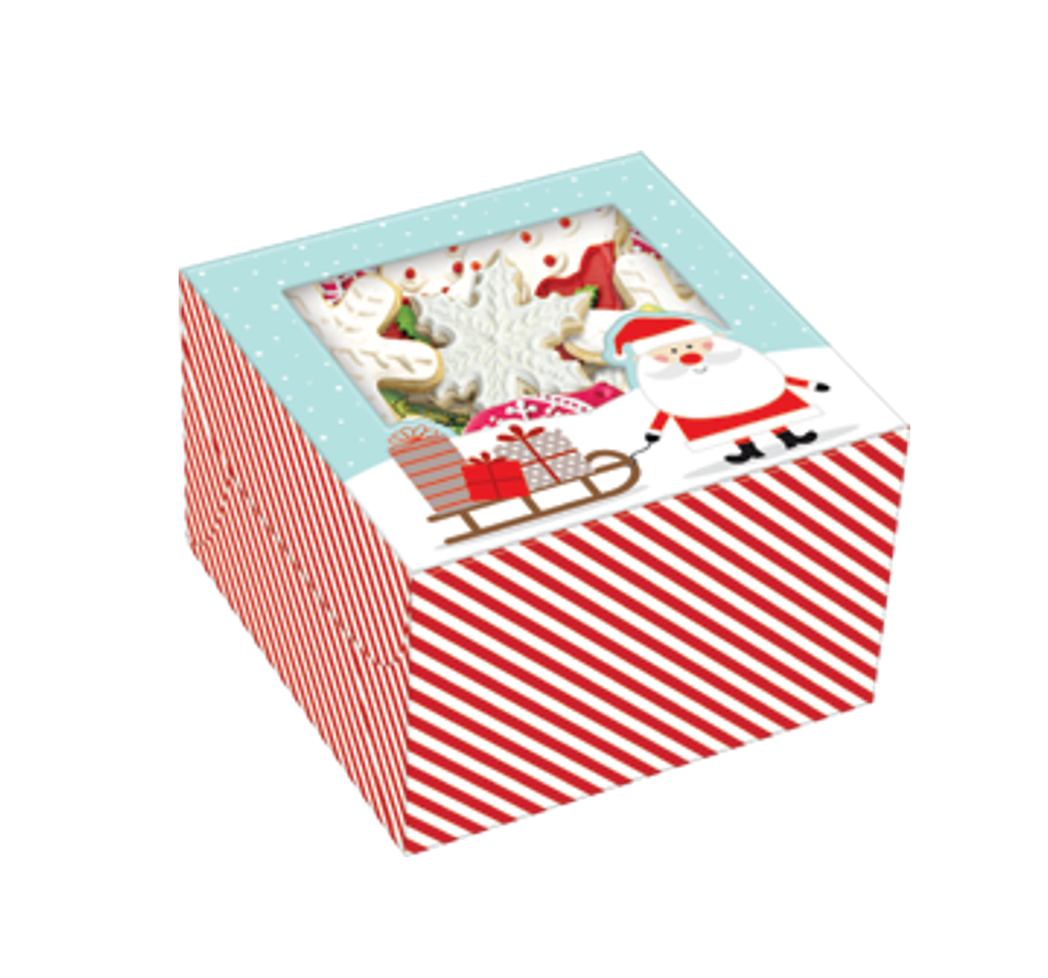 Bakery Box 2 Pack - Santa