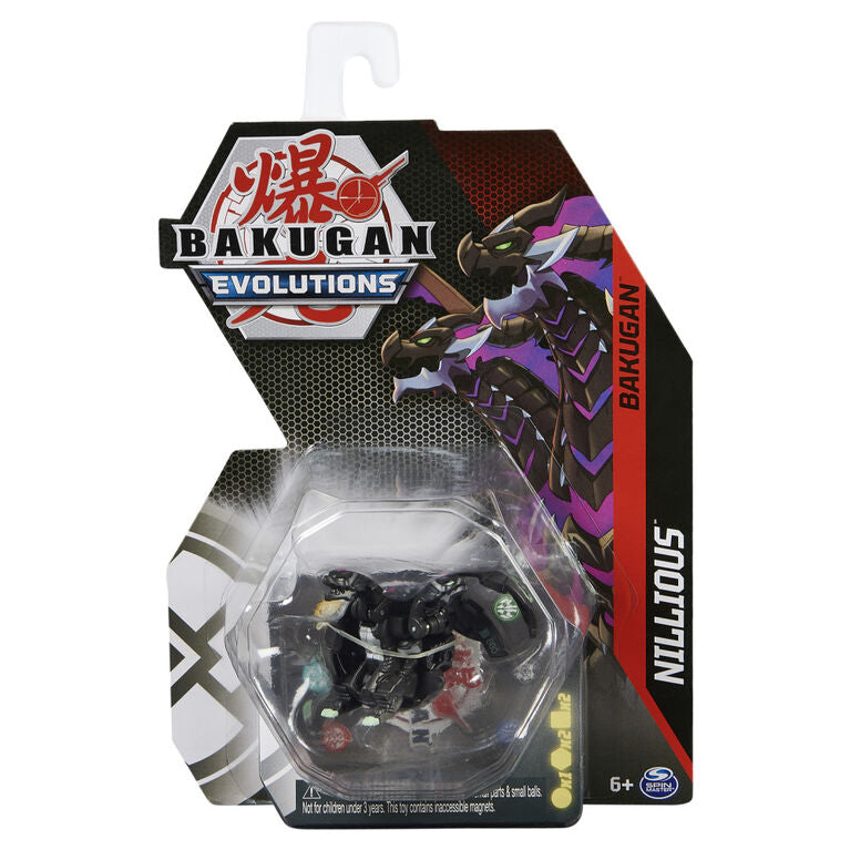 Bakugan Evolutions 2-inch-Tall Collectible Action Figure and Trading Card - Griswing