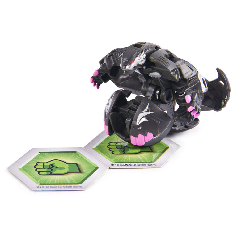 Bakugan Evolutions 2-inch-Tall Collectible Action Figure and Trading Card - Wrath