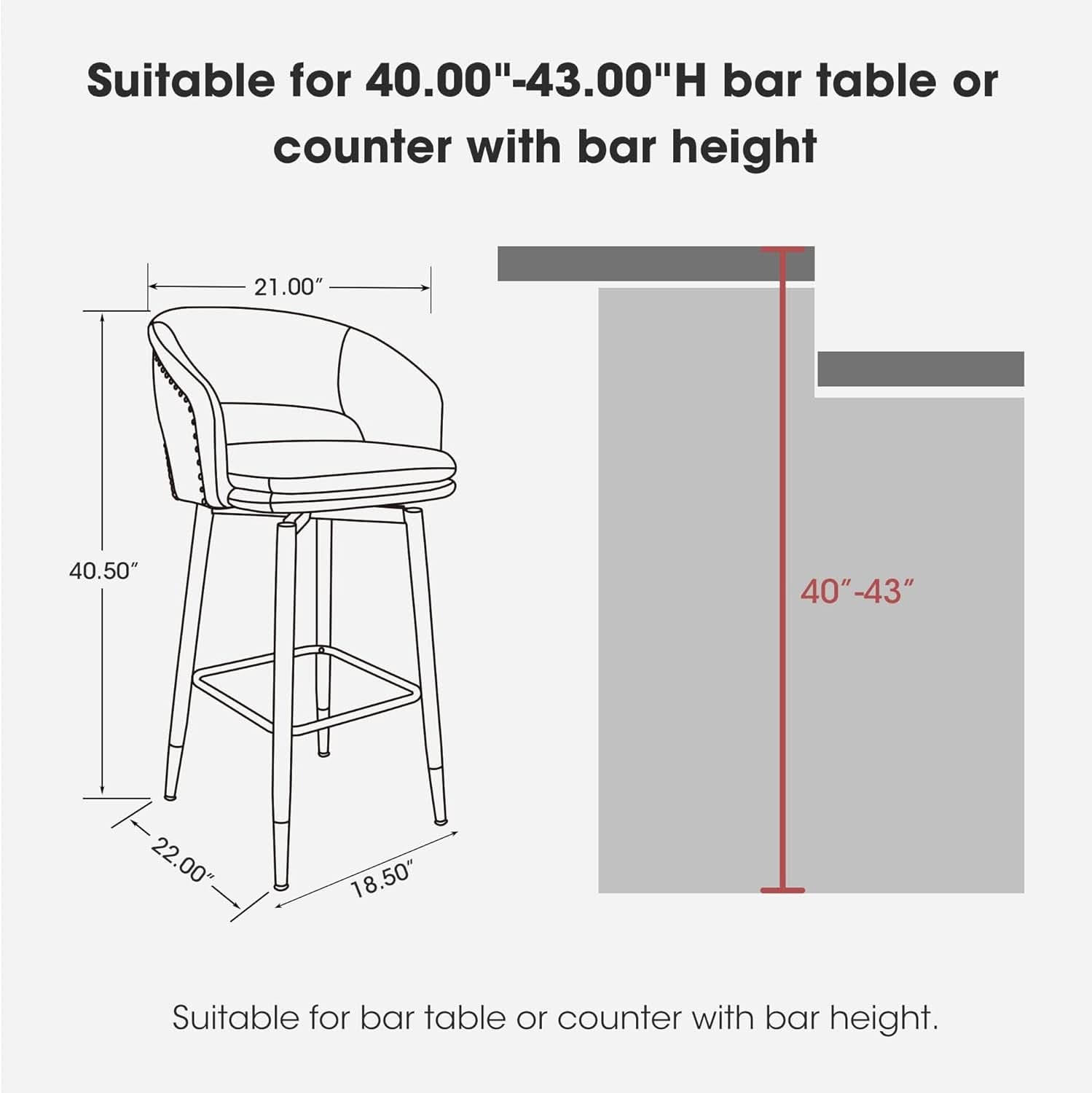 Bar Stools Set Of 4 30 Inch Black Leatherette Dining Bar Chairs