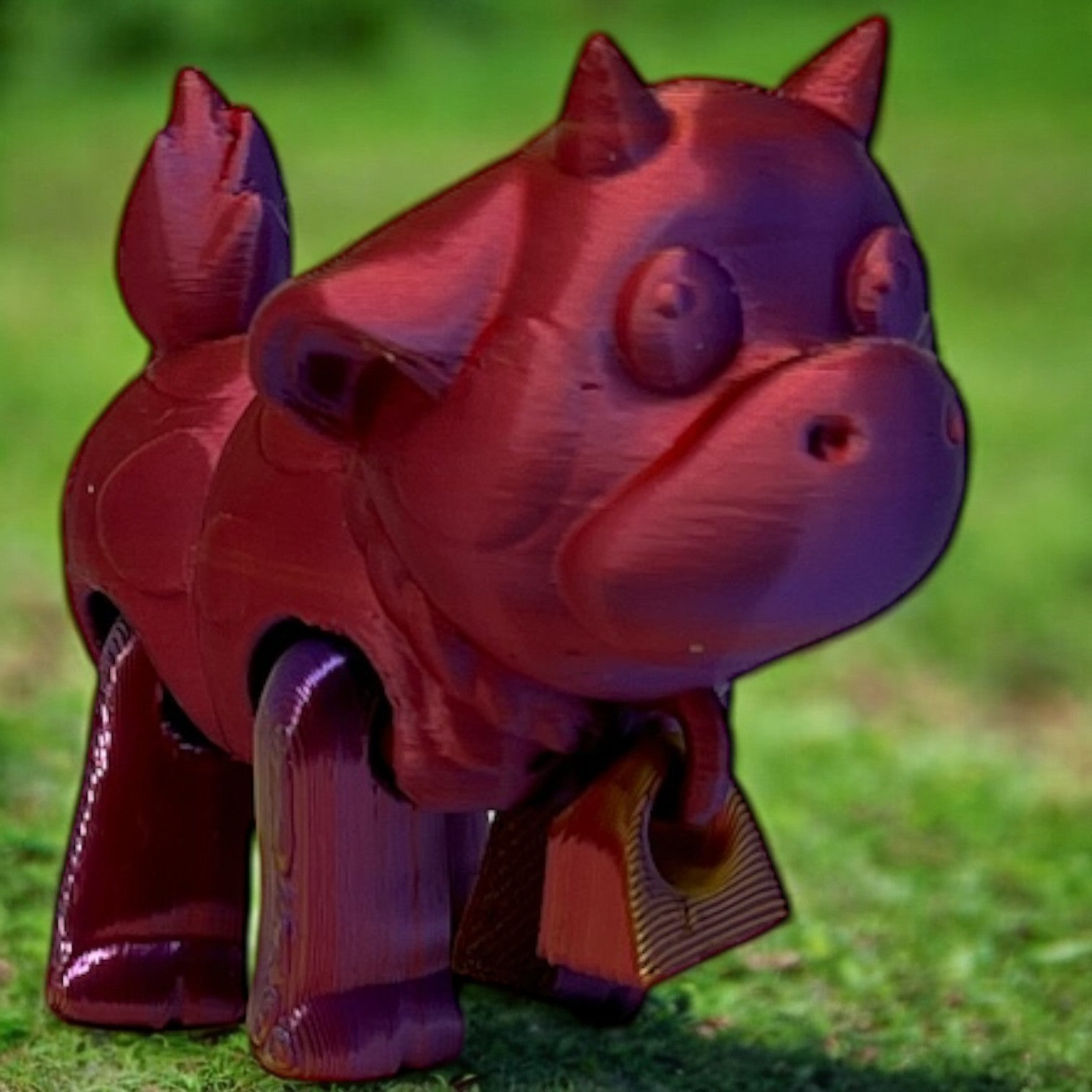 Barnyard Cow - Metallic Color