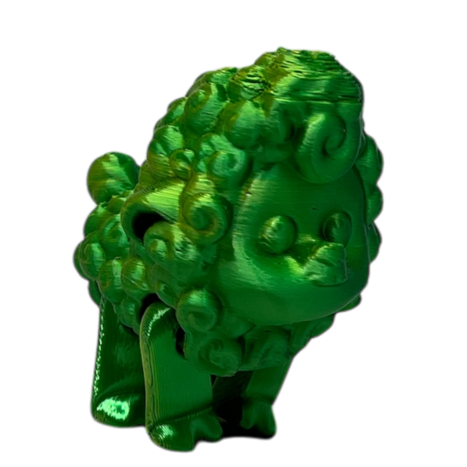 Barnyard Sheep - Metallic Green