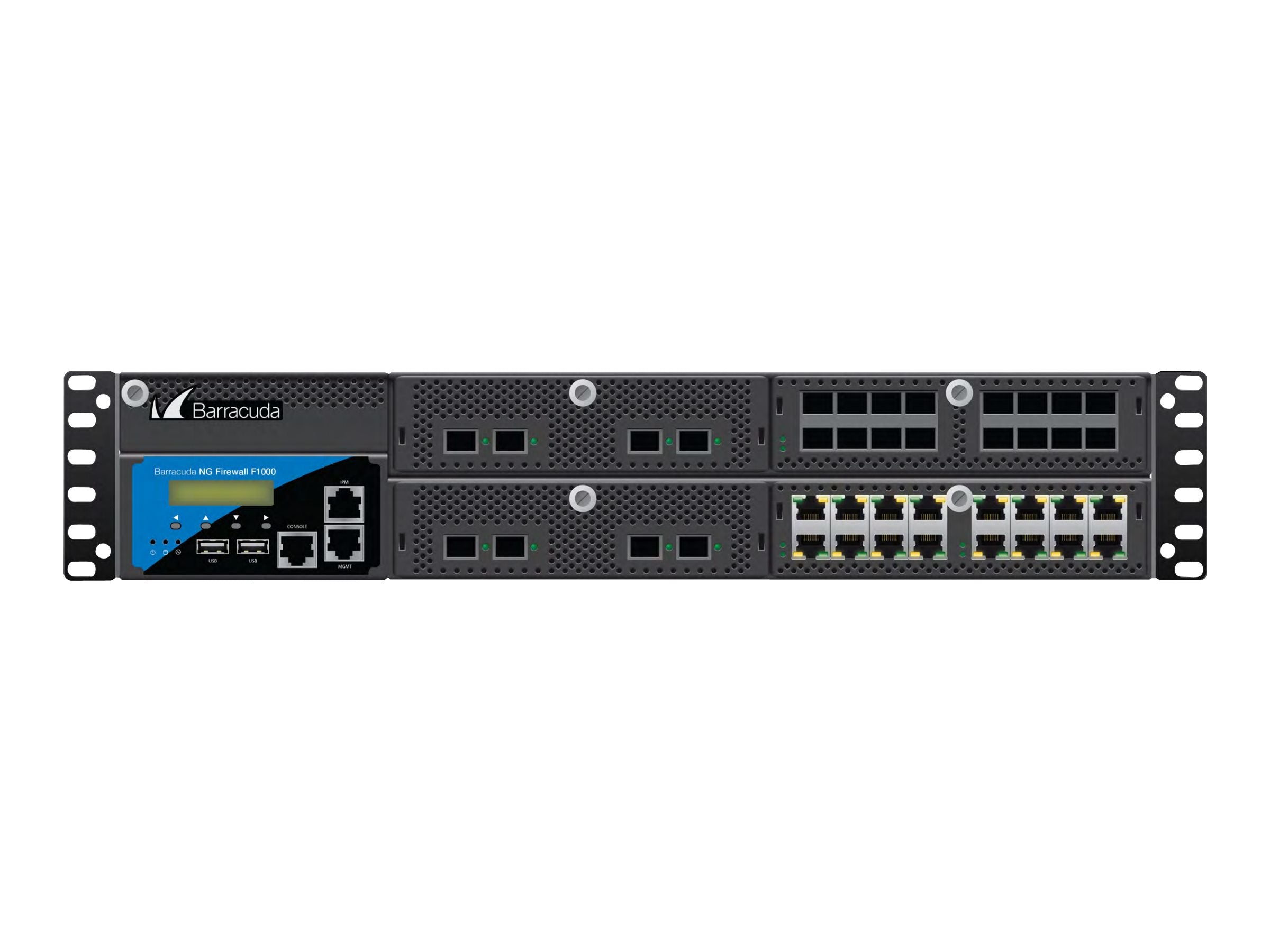 Barracuda CloudGen Firewall F-Series F1000B model CE2 - Firewall - 10GbE - 2U - demo - rack-mountable BNGF1000B.CE2