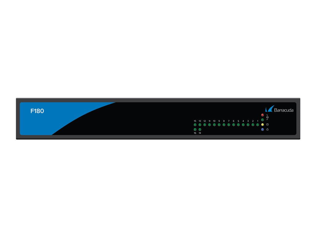 Barracuda CloudGen Firewall F-Series F180B - Cold Spare - firewall - 1GbE - Wi-Fi - 2.4 GHz - desktop