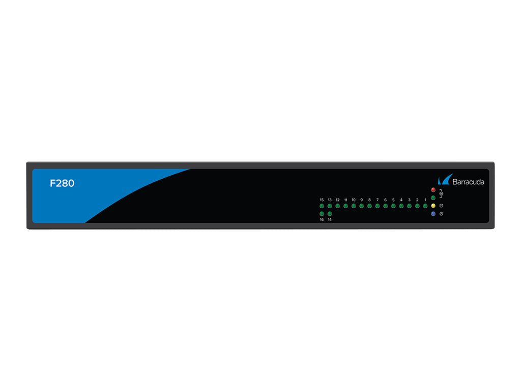 Barracuda CloudGen Firewall F-Series F280C - Security appliance - 1GbE, Modbus - Wi-Fi - 2.4 GHz - desktop