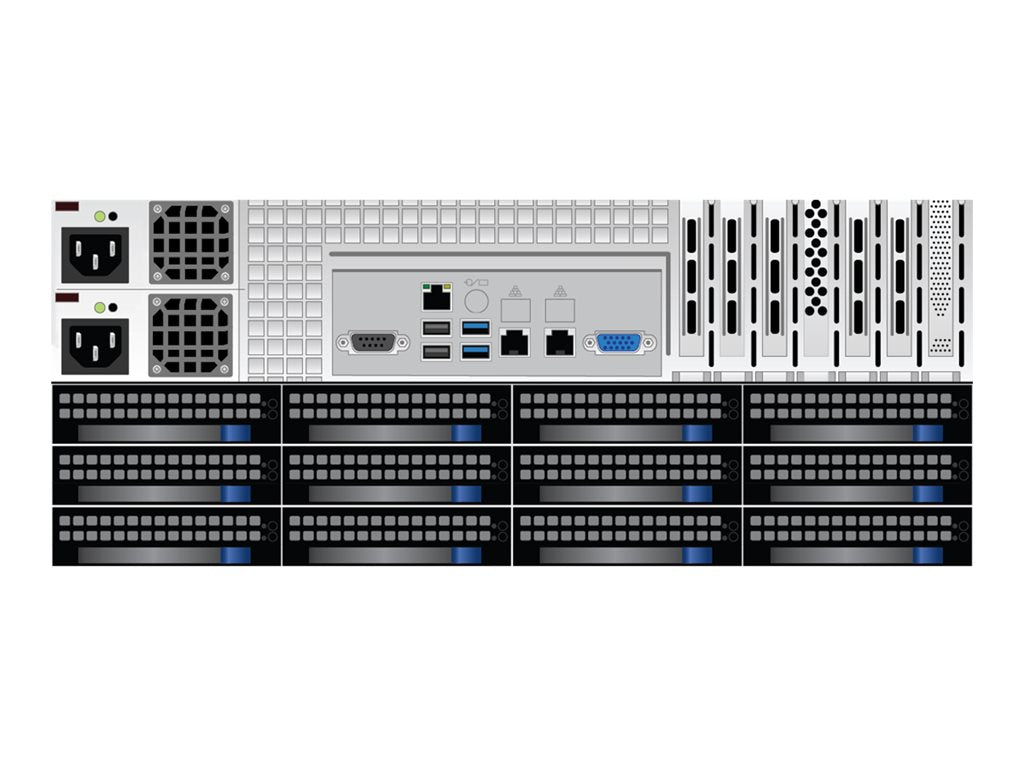 Barracuda Message Archiver 1050 - Cold Spare - e-mail archiving appliance - 1GbE - 4U - rack-mountable