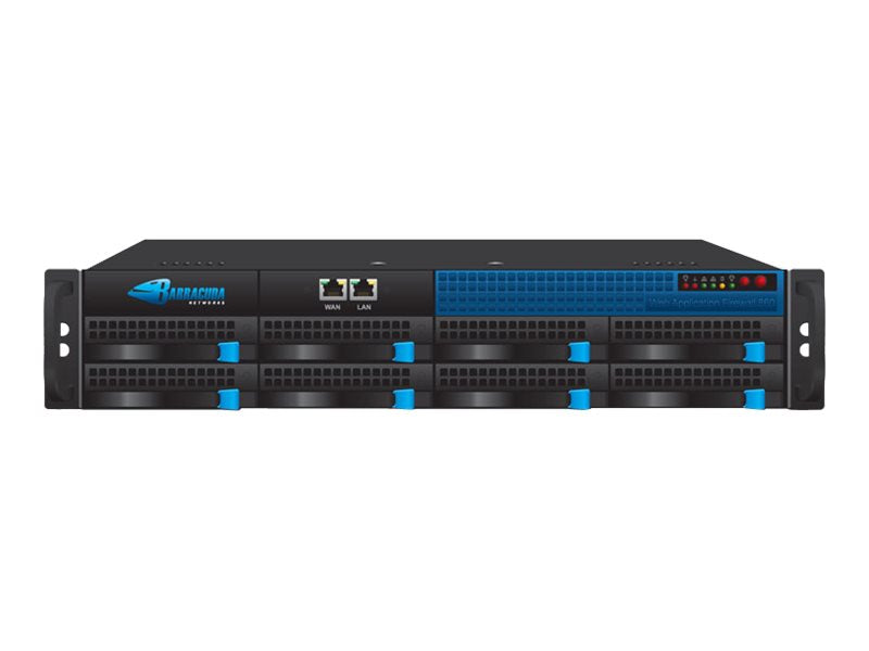 Barracuda Web Application Firewall 861 - Security appliance - 1GbE - AC 100 - 240 V - 2U - rack-mountable BWF861C