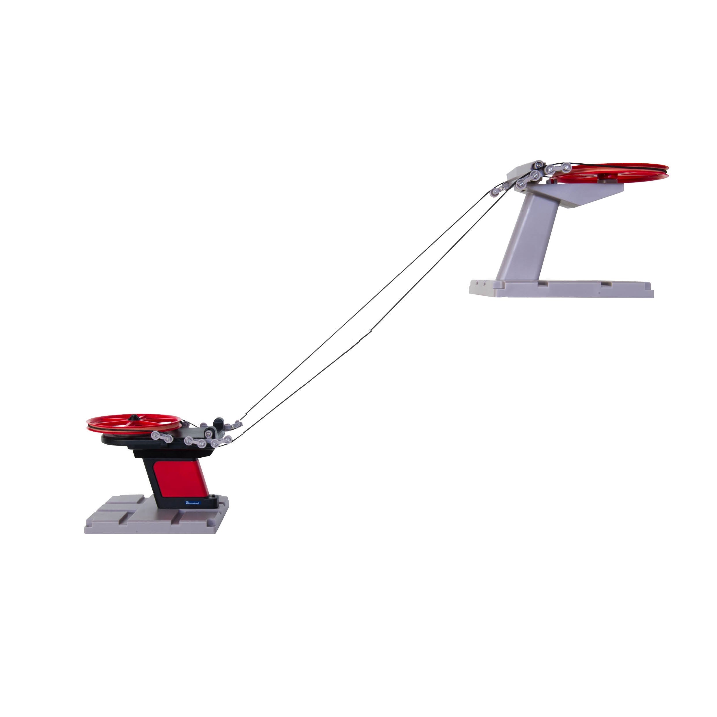 Basic Ski Lift - Black and Red - Base Mount