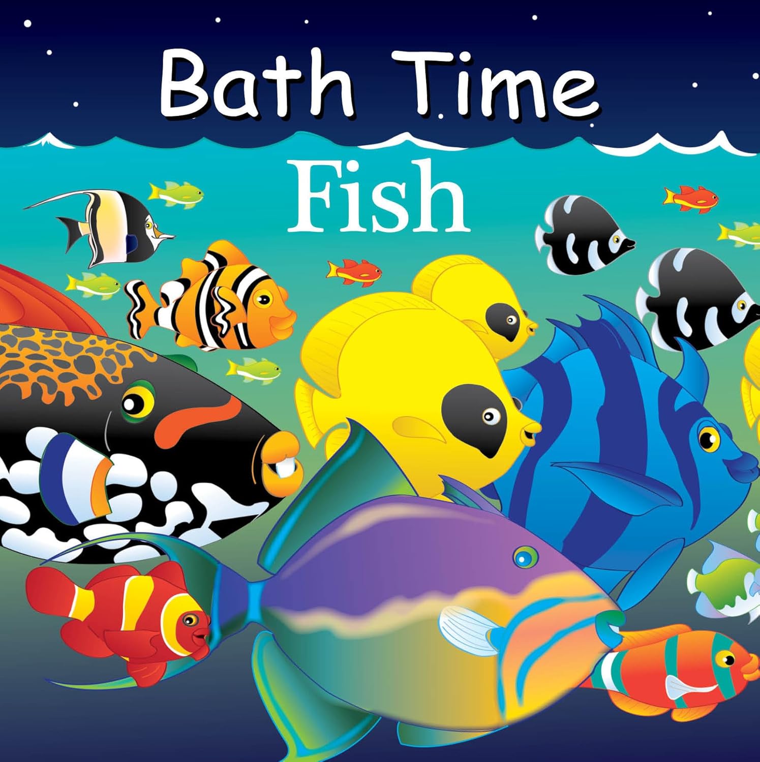 Bath Time Fish Bath Book