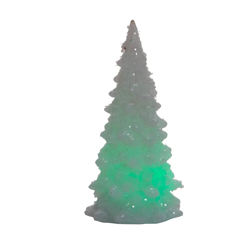 Battery-Operated LED Mini Glitter Tree
