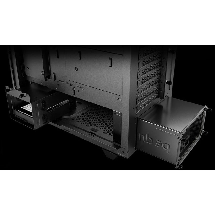 Be Quiet! Bgw34 Pure Base 500 Window Black, Atx, Midi Tower Computer Case, Tempered Glass Window, Two Preinstalled Fans