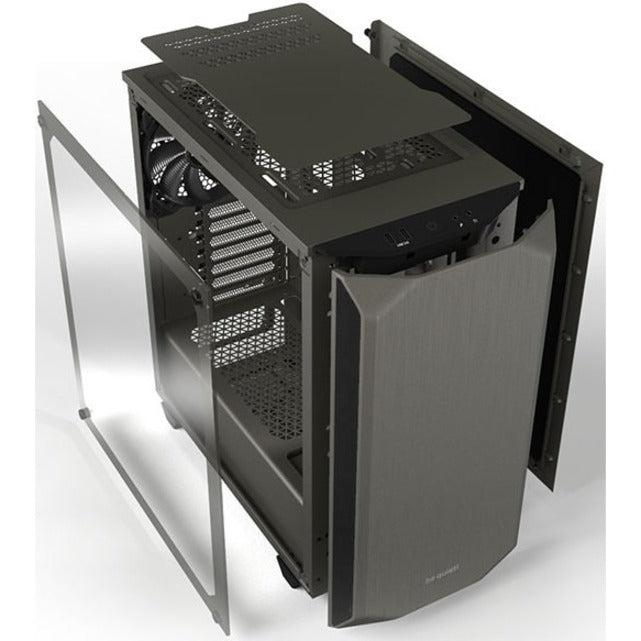 Be Quiet! Bgw36 Pure Base 500 Window Gray, Atx, Midi Tower Computer Case, Tempered Glass Window, Two Preinstalled Fans