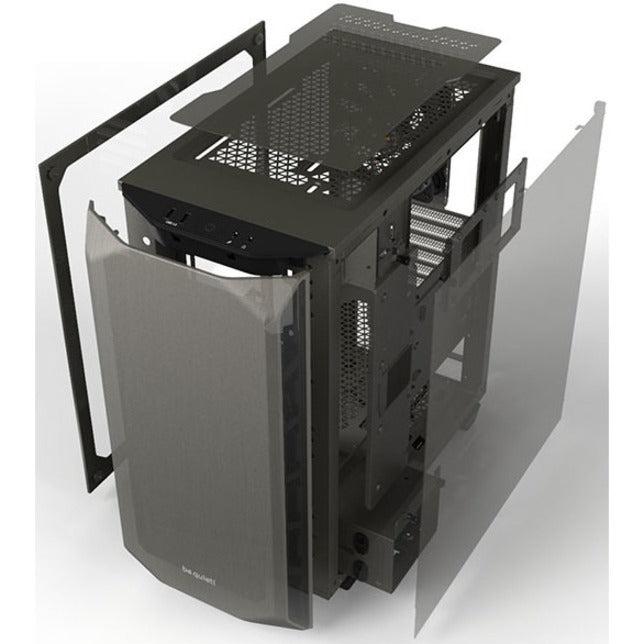 Be Quiet! Bgw36 Pure Base 500 Window Gray, Atx, Midi Tower Computer Case, Tempered Glass Window, Two Preinstalled Fans
