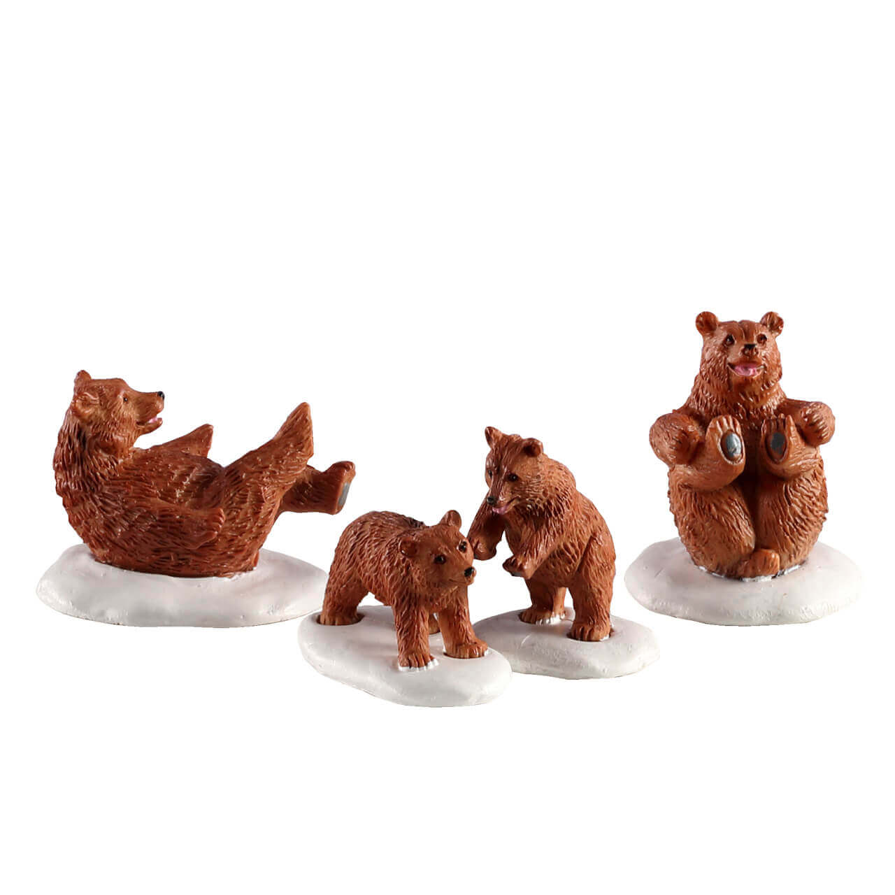 Bear Family Snow Day - 4 Piece Set
