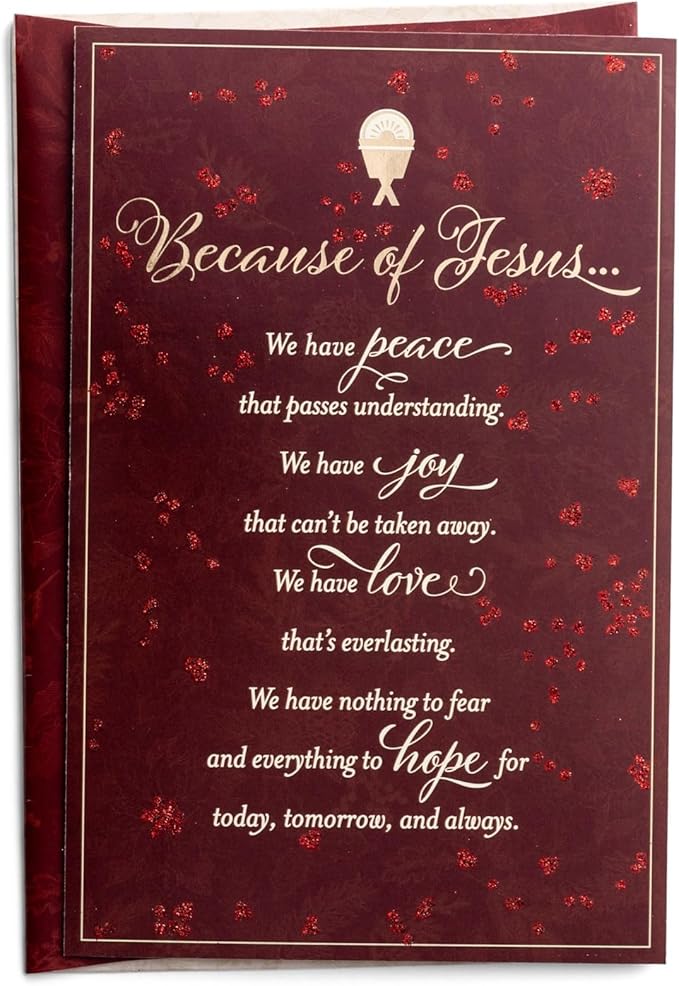 Because of Jesus - 18 Christmas Boxed Cards and Envelopes