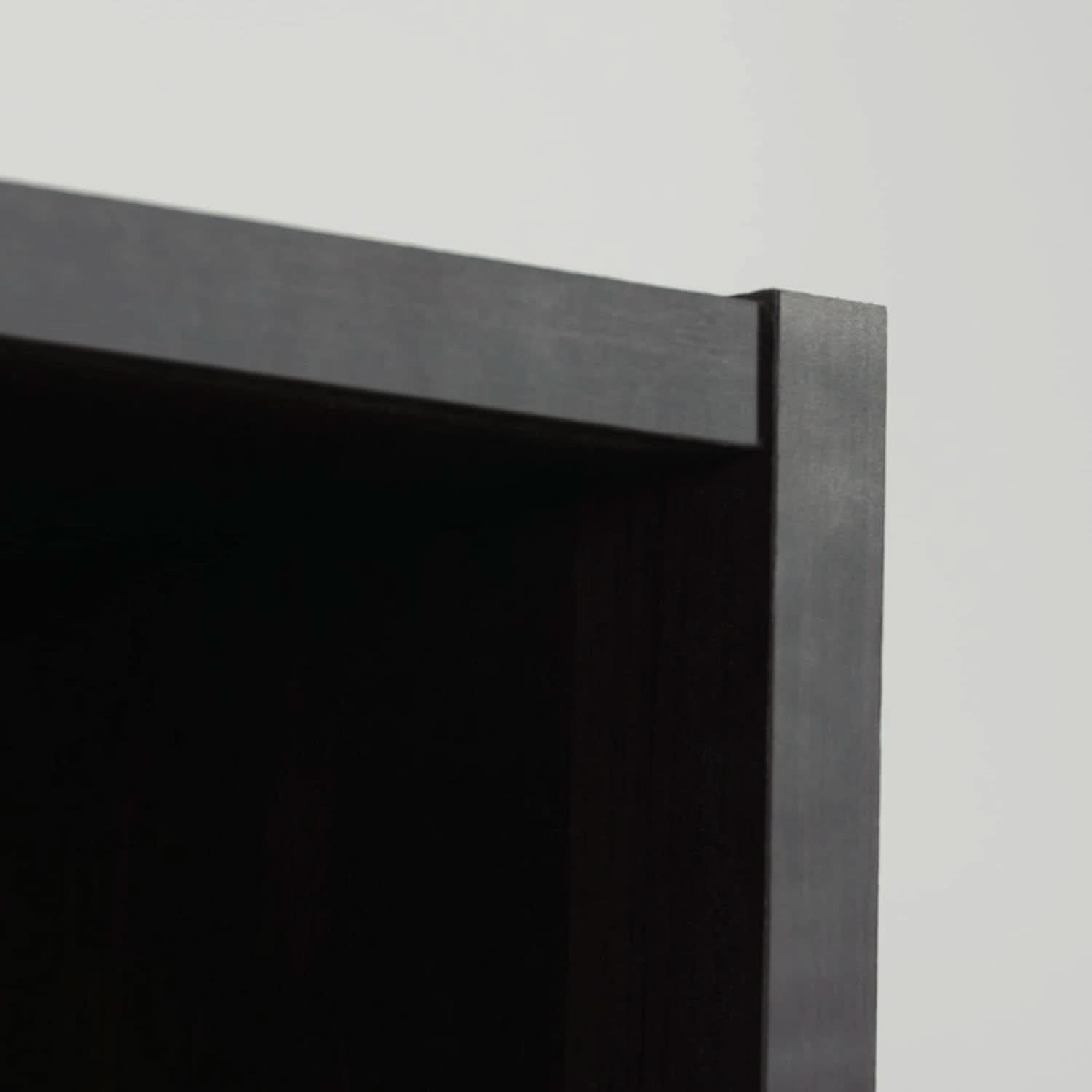Beginnings Cinnamon Cherry 3 Shelf Bookcase With Adjustable Shelves