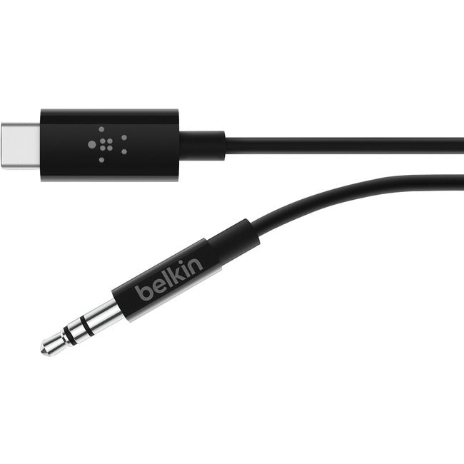 Belkin 3.5mm Audio Cable with USB-C Connector F7U079BT03-BLK