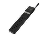 Belkin 6-Outlets Surge Suppressor/Protector - 6 x AC Power - 600 J - 5.9 ft