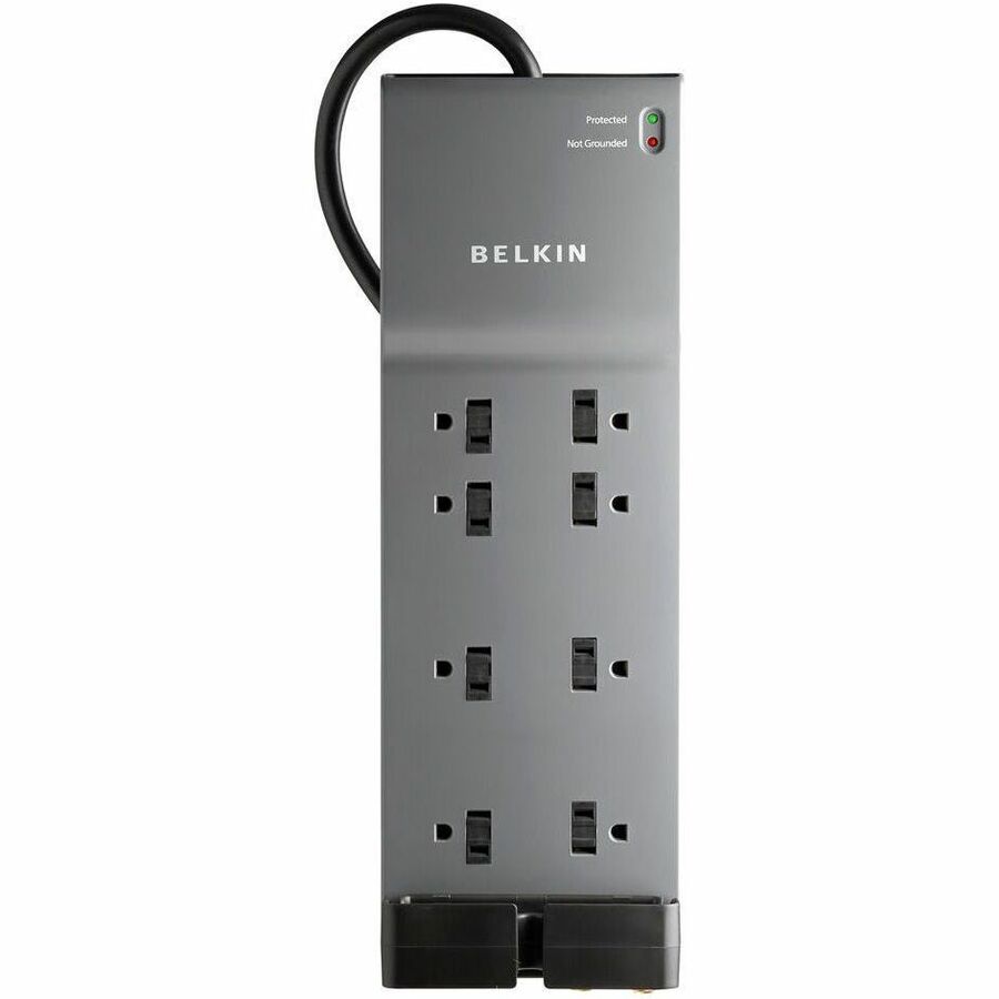 Belkin 8 Outlet Home/Office Surge Protector With Telephone Protection - 8 x AC Power -