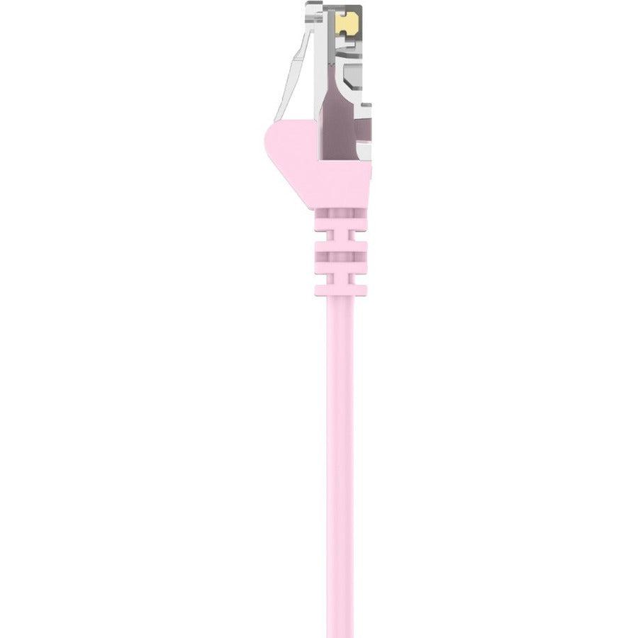 Belkin A3L980-02-Pnk-S Networking Cable Pink 0.6 M Cat6 U/Utp (Utp)