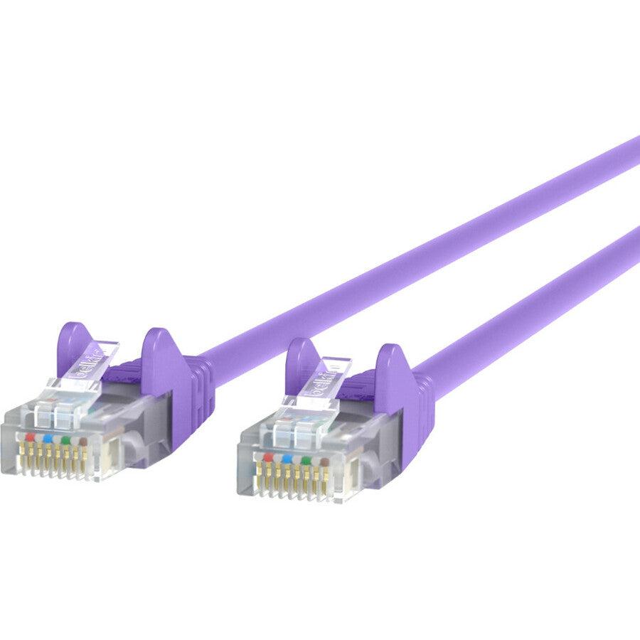 Belkin A3L980-15-Pur-S Networking Cable Purple 4.57 M Cat6 U/Utp (Utp)