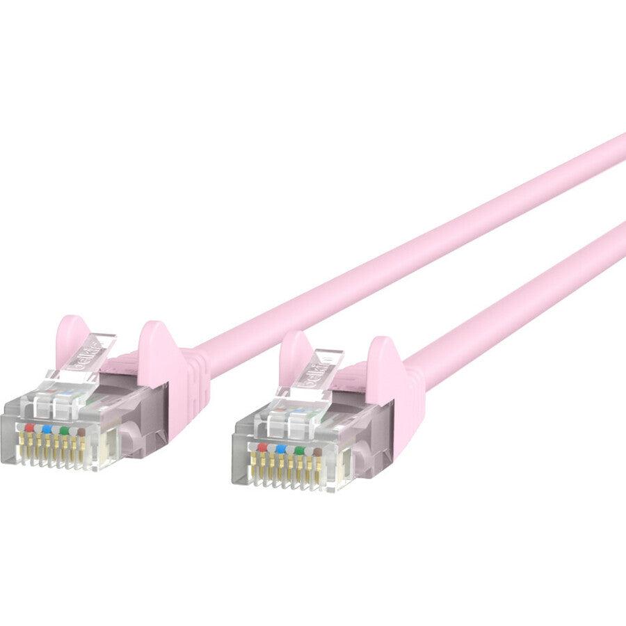 Belkin A3L980-75-Pnk-S Networking Cable Pink 22.86 M Cat6 U/Utp (Utp)