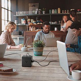 Belkin B2B167 Portable Device Management Cart/Cabinet Freestanding Black