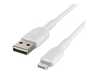 Belkin BOOST&uarr;CHARGE Lightning/USB Data Transfer Cable CAA001BT1MWH2PK