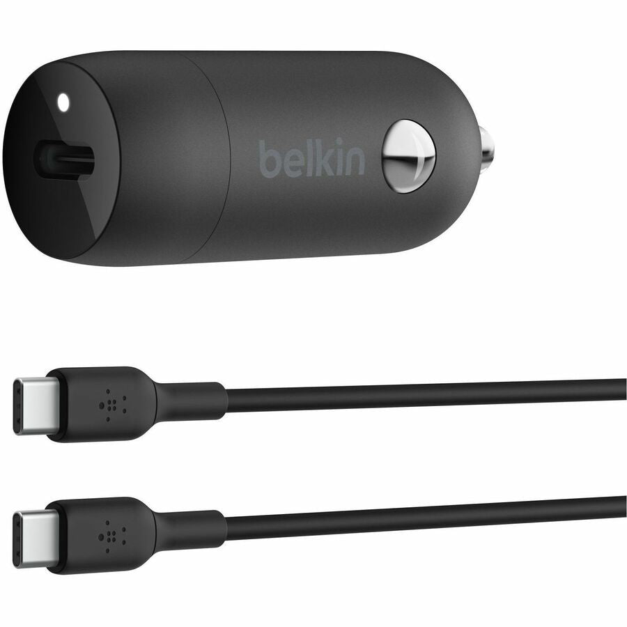 Belkin BoostCharge 30W USB-C Car Charger, Black CCA004BT1MBK-B6