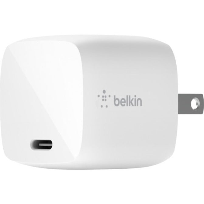 Belkin BoostCharge 30W USB-C GaN Wall Charger (USB-C to Lightning Cable included) - Power Adapter WCH001DQ1MWH-B5