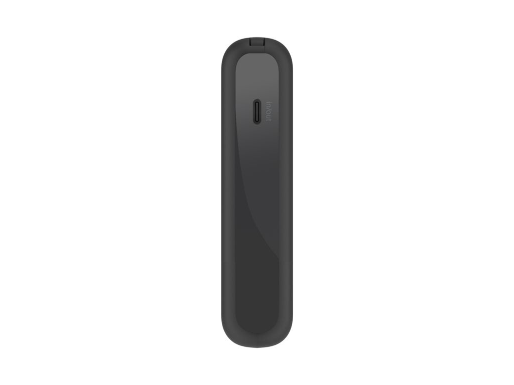 Belkin BoostCharge - Power bank - with integrated cable - 10000 mAh - 20 Watt - Fast Charge - 2 output connectors (24 pin USB-C) BPB021FQBK