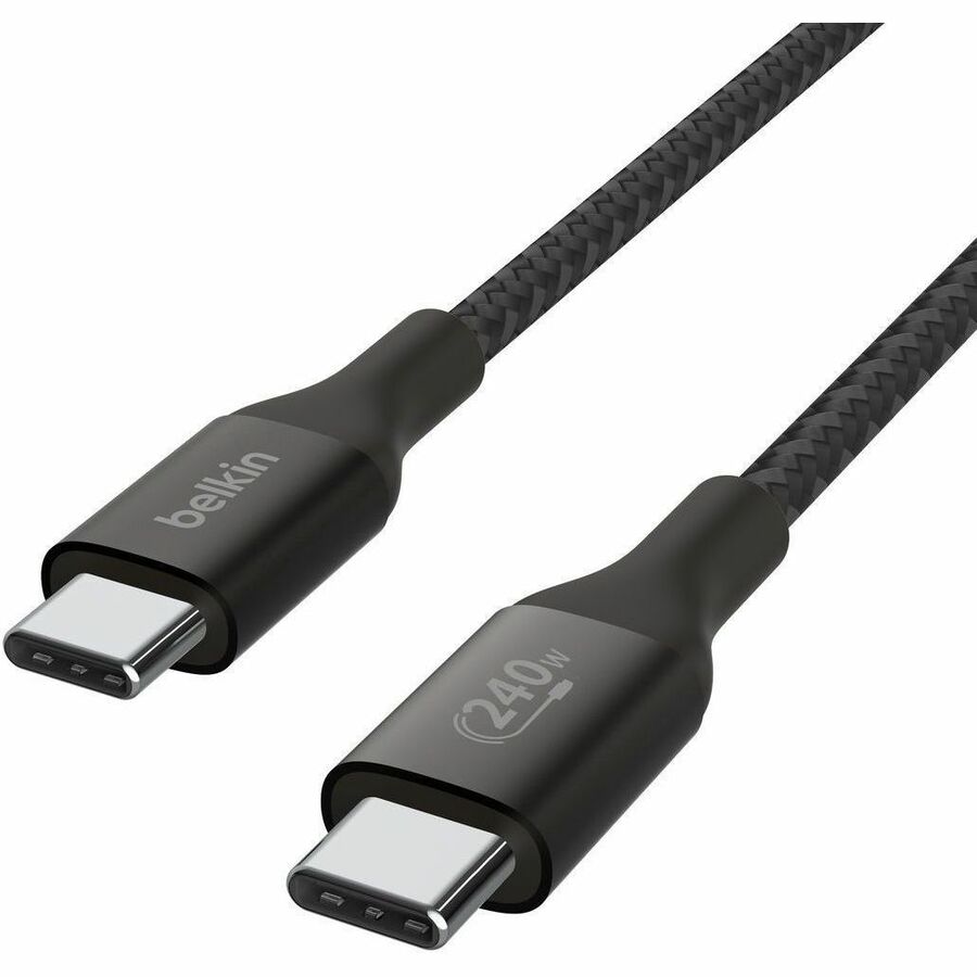 Belkin BoostCharge USB-C to USB-C Cable 240W - 6.56 ft USB-C Data Transfer Cable for