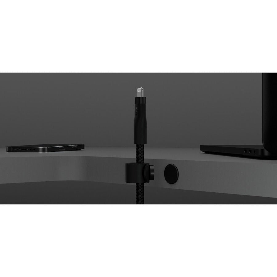 Belkin Caa011Bt3Mbk Usb Cable 3 M Usb C Usb C/Lightning Black
