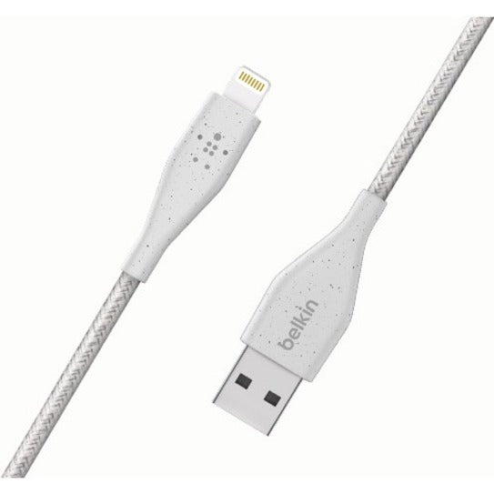 Belkin DuraTek Plus Lightning to USB-A Cable with Strap F8J236BT06-WHT