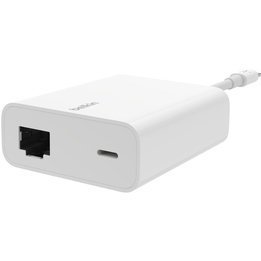 Belkin Ethernet + Power Adapter with Lightning Connector - Lightning - 180 MB/s Data Trans