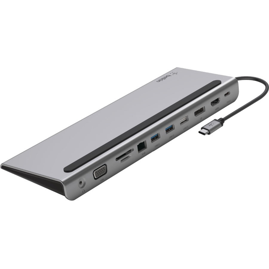 Belkin Inc004Btsgy Notebook Dock/Port Replicator Wired Usb 3.2 Gen 1 (3.1 Gen 1) Type-C Black, Grey