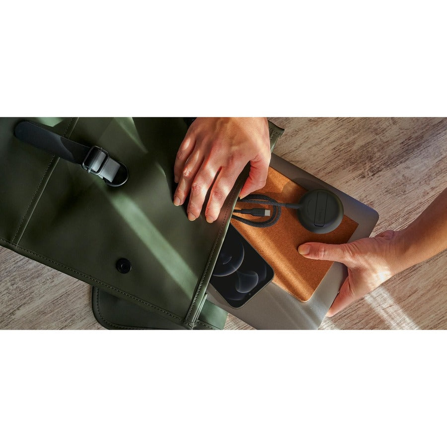 Belkin Portable Wireless Charger Pad with MagSafe 15W - Compact MagSafe Technology Pop-up