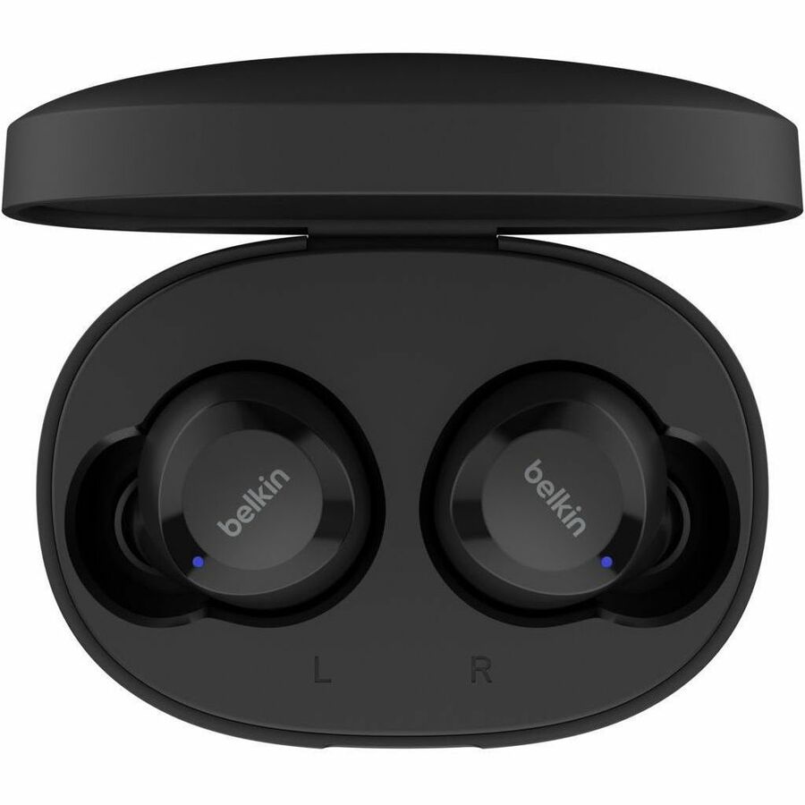 Belkin SoundForm Bolt Wireless Earbuds - Mono, Stereo - Wireless - Bluetooth - 32.8 ft -