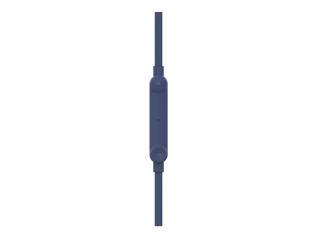 Belkin SoundForm - Earphones with mic - in-ear - wired - USB-C - noise isolating - blue G3H0002FQBLV2