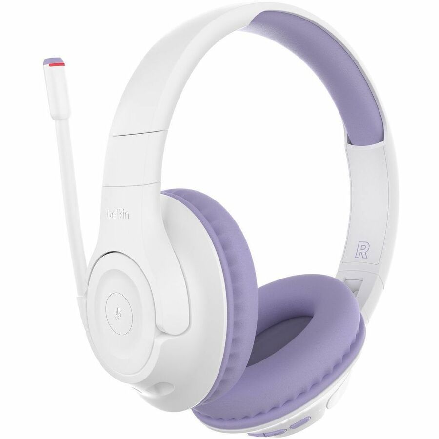 Belkin SoundForm Inspire Wireless Over-Ear Headset for Kids - Stereo - Mini-phone (3.5mm)