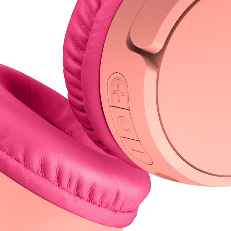 Belkin SoundForm Mini Wireless On-Ear Headphones for Kids AUD002BTPK
