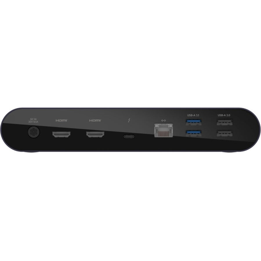 Belkin Thunderbolt 4 Laptop Docking Station - USB C Hub - USB C Docking Station for MacBook & Windows, 90W Power Delivery, Single 8K or Dual 4K Display, w/ Thunderbolt, HDMI, Ethernet, SD and Audio Ports INC006ttSGY